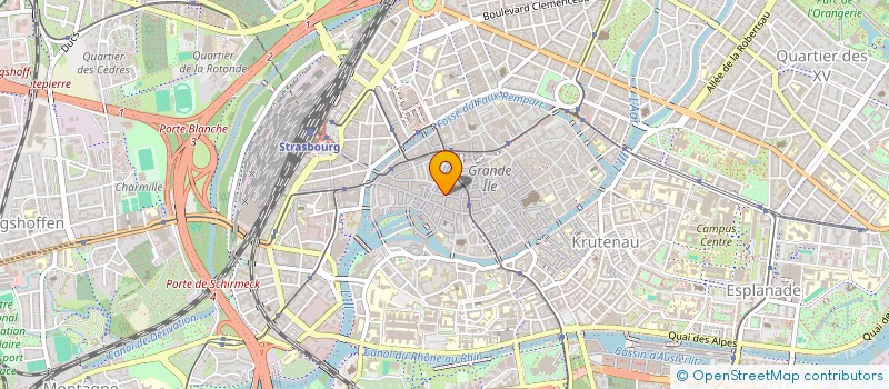localisation de l'entreprise MONSIEUR DAVID SPRAUEL à STRASBOURG