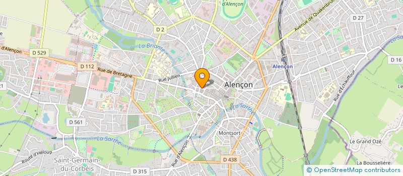 localisation de l'entreprise MONSIEUR DAVID STADELMANN à ALENCON