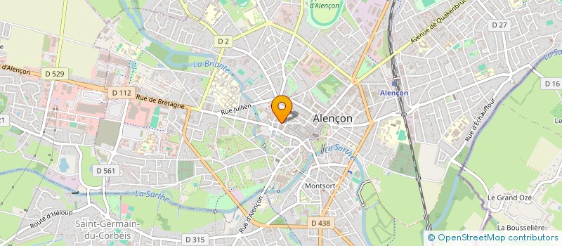 localisation de l'entreprise MONSIEUR DAVID STADELMANN à ALENCON