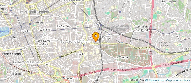 localisation de l'entreprise MONSIEUR DAVID STEFANI à MARSEILLE