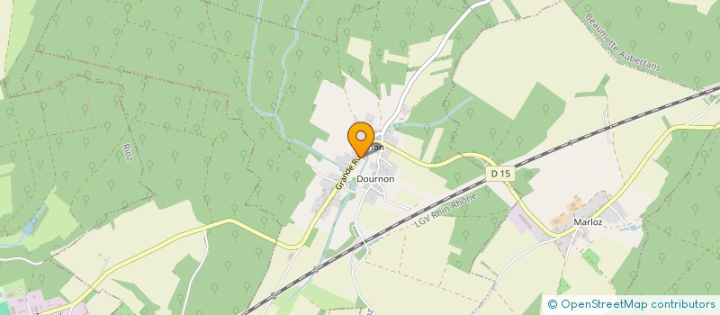 localisation de l'entreprise MONSIEUR DAVID STEHLY  RECOLOGNE-LES-RIOZ