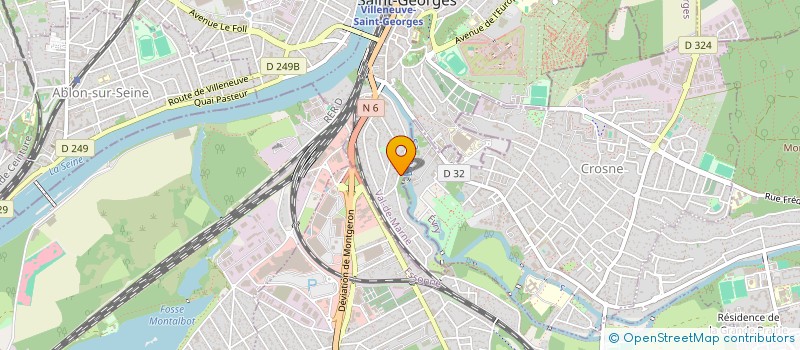 localisation de l'entreprise MONSIEUR DAVID STENEGRE à VILLENEUVE-SAINT-GEORGES