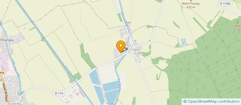 localisation de l'entreprise MONSIEUR DAVID STEPHAN  ECHIGEY