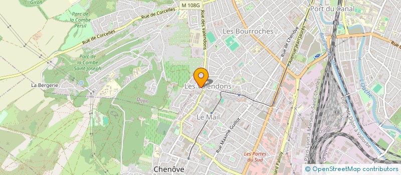 localisation de l'entreprise MONSIEUR DAVID STEPHAN à DIJON