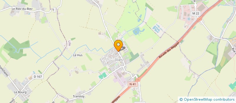 localisation de l'entreprise MONSIEUR DAVID STEUX  ILLIES