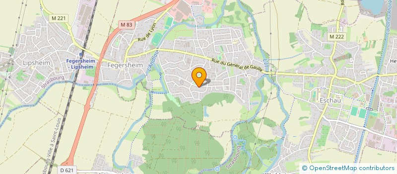 localisation de l'entreprise MONSIEUR DAVID STIEB  FEGERSHEIM