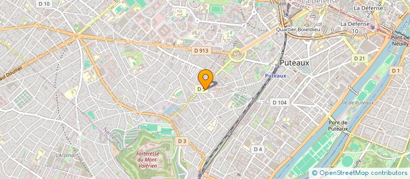 localisation de l'entreprise MONSIEUR DAVID STRANGE à SURESNES