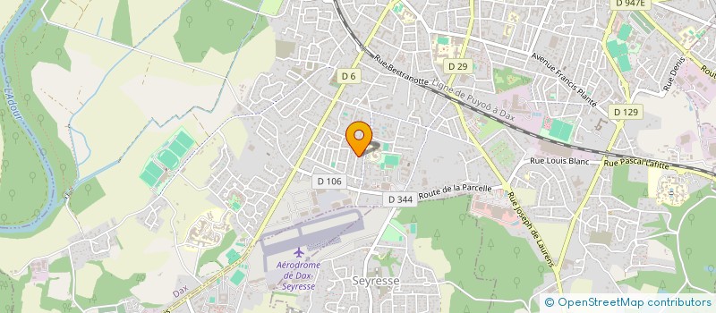 localisation de l'entreprise MONSIEUR DAVID SUHAS à DAX
