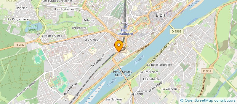 localisation de l'entreprise MONSIEUR DAVID SURAIS  BLOIS