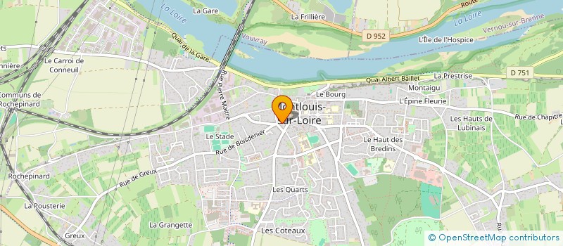 localisation de l'entreprise MONSIEUR DAVID SUROWICE  ATHEE-SUR-CHER