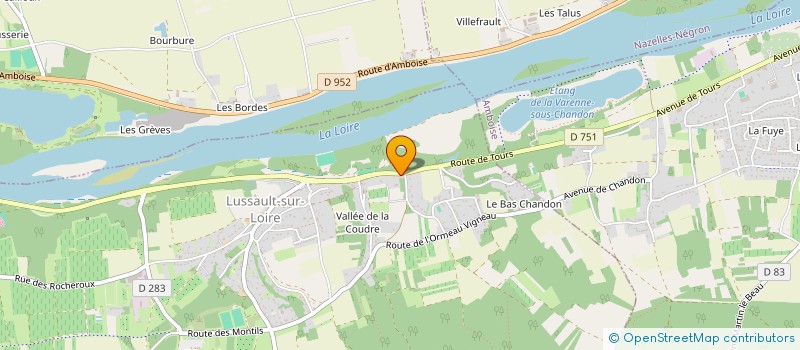 localisation de l'entreprise MONSIEUR DAVID SUSSAC  LUSSAULT-SUR-LOIRE