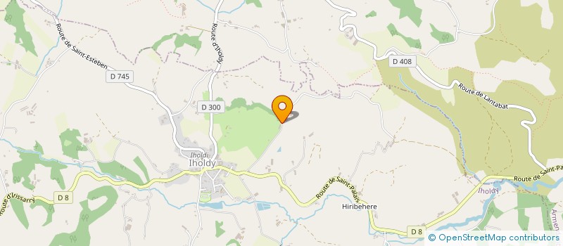 localisation de l'entreprise MONSIEUR DAVID SUZANNE  SAINT-ESTEBEN