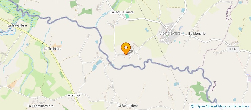 localisation de l'entreprise MONSIEUR DAVID SYLVAN  MONTRAVERS