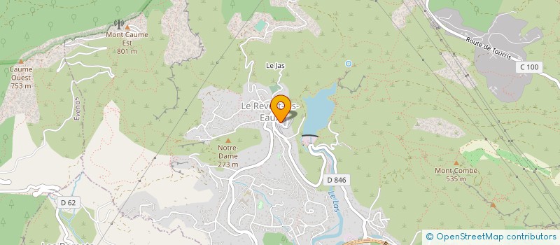 localisation de l'entreprise MONSIEUR DAVID SZABELSKI  LE REVEST-LES-EAUX