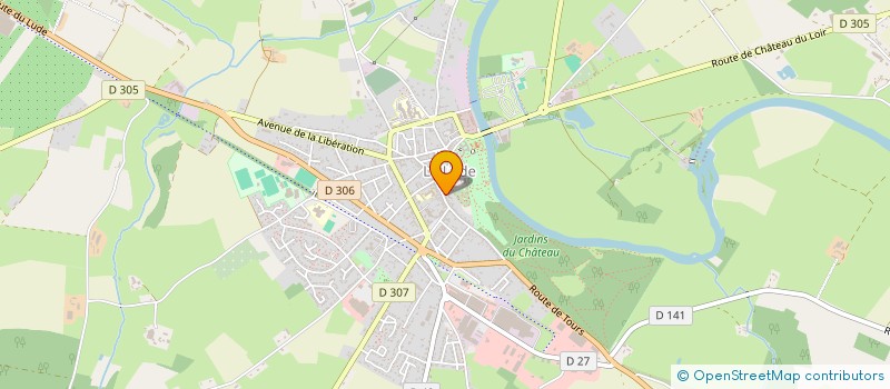 localisation de l'entreprise MONSIEUR DAVID TABACZNYJ  LE LUDE