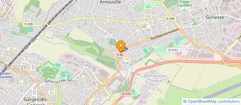 localisation de l'entreprise MONSIEUR DAVID TABAR à ARNOUVILLE