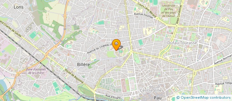 localisation de l'entreprise MONSIEUR DAVID TAILLEFER à BILLERE