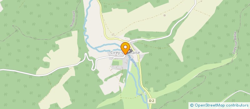 localisation de l'entreprise MONSIEUR DAVID TAILLEFUMIER à CIREY-SUR-BLAISE