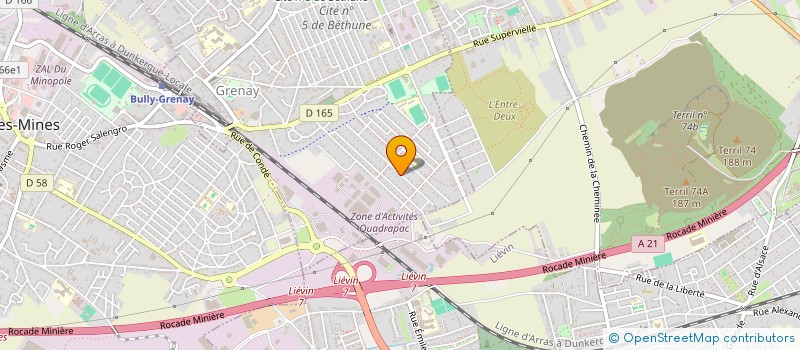 localisation de l'entreprise MONSIEUR DAVID TAILLEZ  GRENAY