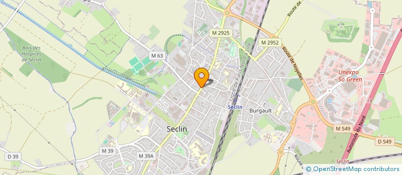 localisation de l'entreprise MONSIEUR DAVID TANG  SECLIN