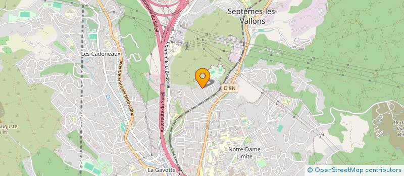 localisation de l'entreprise MONSIEUR DAVID TARAKDJIAN à SEPTEMES-LES-VALLONS