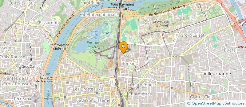 localisation de l'entreprise MONSIEUR DAVID TARGHETTA  VILLEURBANNE