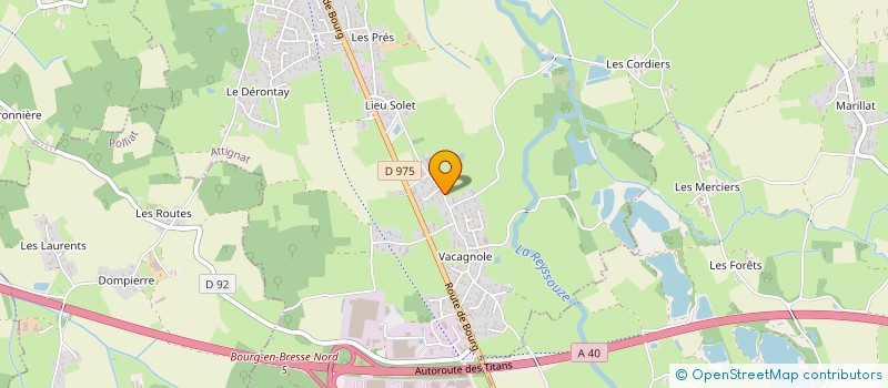 localisation de l'entreprise MONSIEUR DAVID TARTAGLIONE  ATTIGNAT