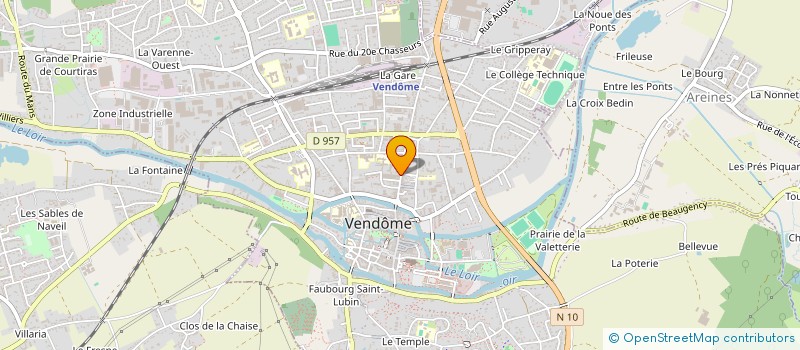 localisation de l'entreprise MONSIEUR DAVID TATARA  VENDOME