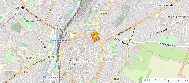 localisation de l'entreprise MONSIEUR DAVID TAVERNE à VALENCIENNES