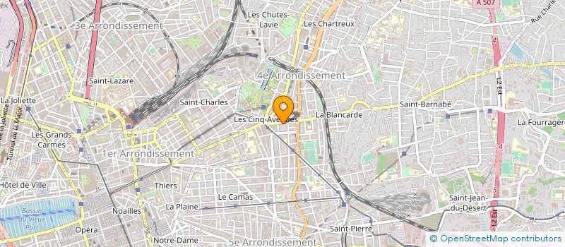 localisation de l'entreprise MONSIEUR DAVID TEDERRY à MARSEILLE