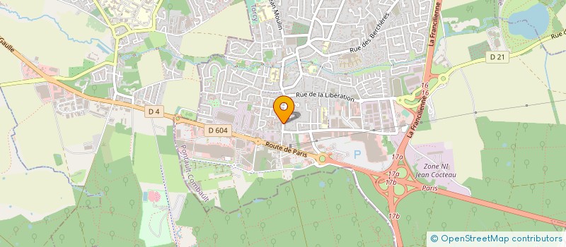 localisation de l'entreprise MONSIEUR DAVID TEIXEIRA à PONTAULT-COMBAULT