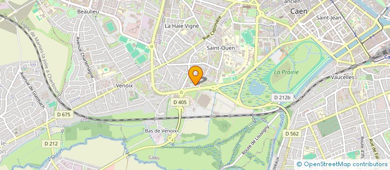 localisation de l'entreprise MONSIEUR DAVID TENCE à CAEN