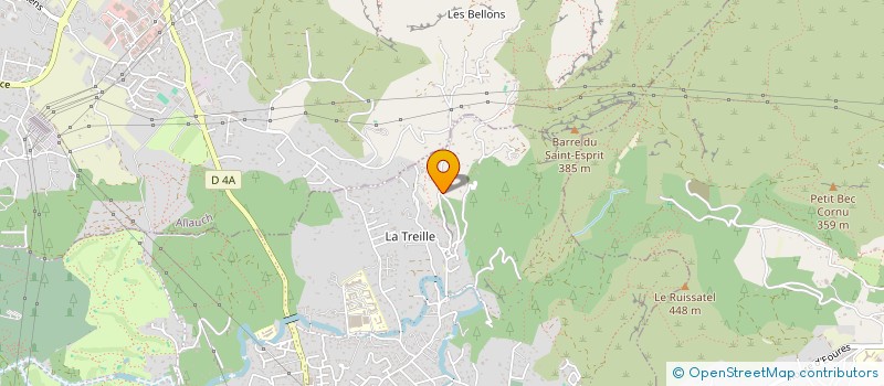 localisation de l'entreprise MONSIEUR DAVID TENOUDJI-COHEN à AUBAGNE