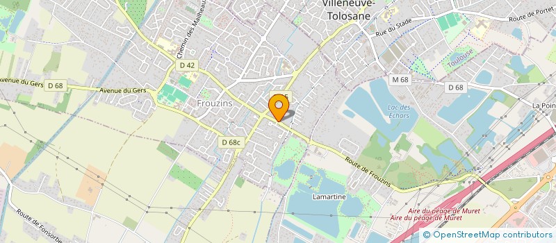 localisation de l'entreprise MONSIEUR DAVID TERRENQ  FROUZINS