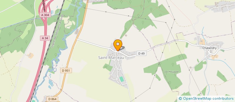 localisation de l'entreprise MONSIEUR DAVID TERVER  NOUVION-SUR-MEUSE