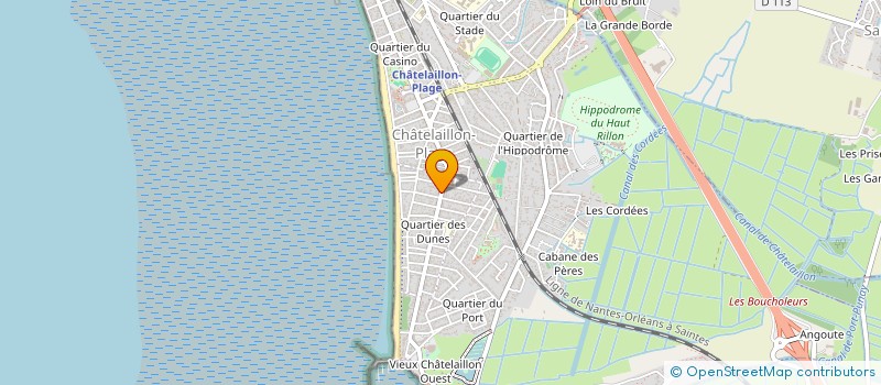 localisation de l'entreprise MONSIEUR DAVID TEXIER à CHATELAILLON-PLAGE