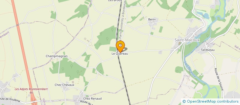 localisation de l'entreprise MONSIEUR DAVID THACKERY  VAL-DE-COMPORTE