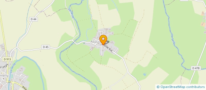 localisation de l'entreprise MONSIEUR DAVID THELINGE  ABAUCOURT