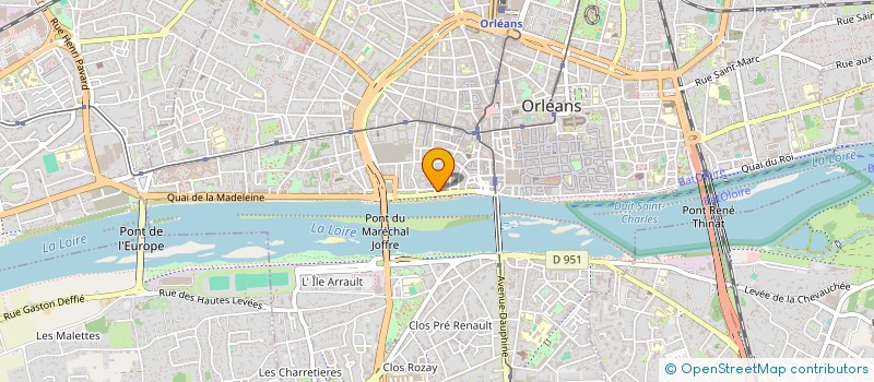 localisation de l'entreprise MONSIEUR DAVID THEOMPARD à ORLEANS