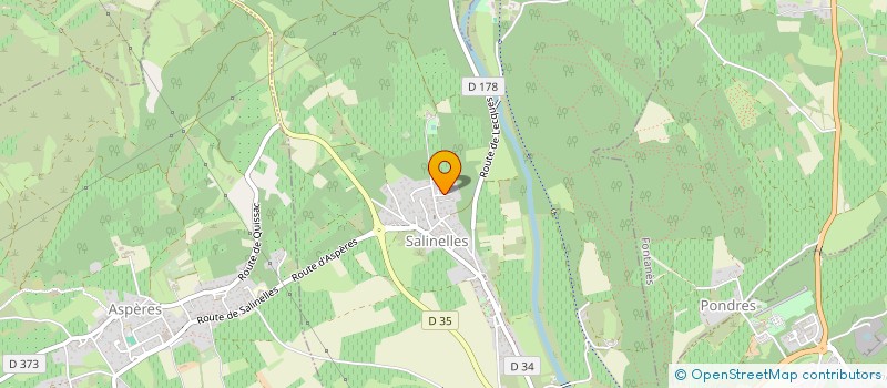 localisation de l'entreprise MONSIEUR DAVID THILLOY  AUJARGUES