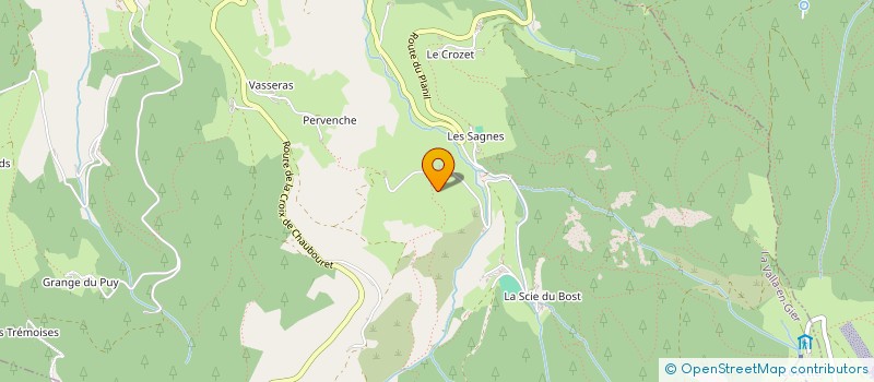 localisation de l'entreprise MONSIEUR DAVID THOLOT  LA VALLA-EN-GIER