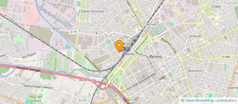 localisation de l'entreprise MONSIEUR DAVID THOMAS  REIMS