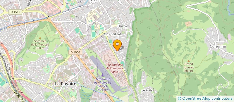 localisation de l'entreprise MONSIEUR DAVID THOMAS  LES DESERTS