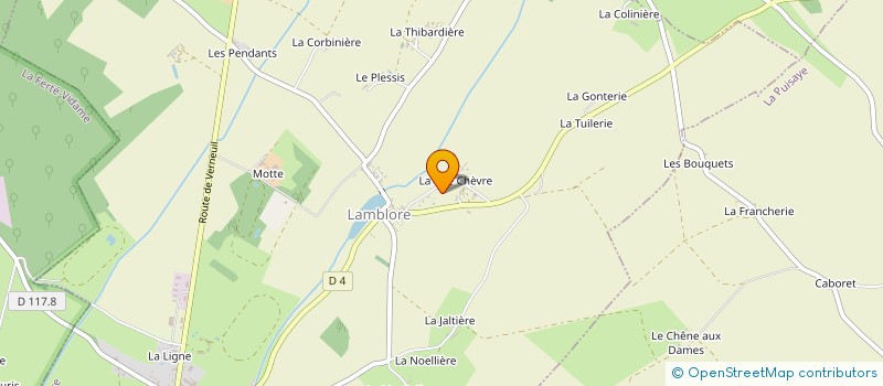 localisation de l'entreprise MONSIEUR DAVID THOMAS à LAMBLORE