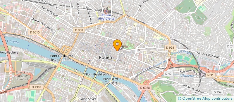 localisation de l'entreprise MONSIEUR DAVID THOUROUDE  ROUEN