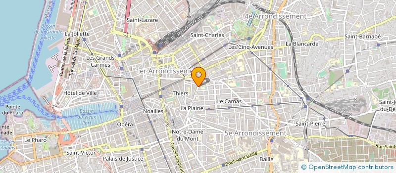 localisation de l'entreprise MONSIEUR DAVID TIMSIT  MARSEILLE