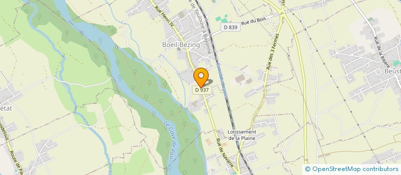 localisation de l'entreprise MONSIEUR DAVID TISNE  ANGAIS