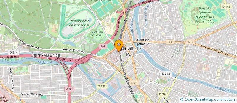 localisation de l'entreprise MONSIEUR DAVID TORDJMAN à JOINVILLE-LE-PONT