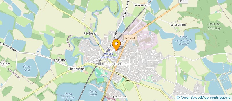 localisation de l'entreprise MONSIEUR DAVID TORGUE  VILLARS-LES-DOMBES