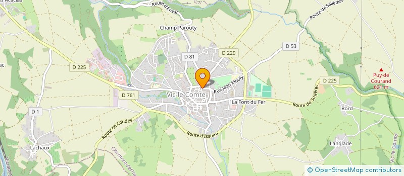 localisation de l'entreprise MONSIEUR DAVID TORRENT  VIC-LE-COMTE